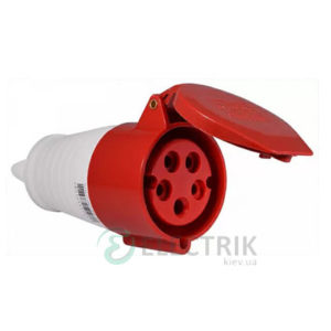 Розетка переносная ГП 16А/5 (215) 3P+N+PE 16А 415В IP44, АСКО-УКРЕМ