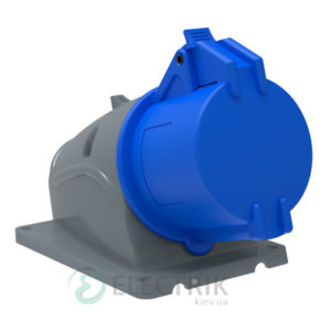 Розетка стационарная ССИ-123 MAGNUM 2P+PE 32А 220В IP44, IEK