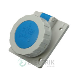 Розетка встраиваемая EEH-1632 IP67 (16A, 230V, 2P+PE), ETI (Словения)