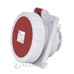 Розетка встраиваемая EEH-3253 IP67 (32A, 400V, 3P+N+PE), ETI (Словения)