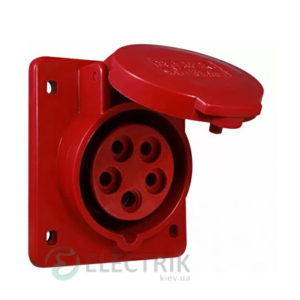 Розетка встраиваемая ГВ 16А/5 (415) 3P+N+PE 16А 415В IP44, АСКО-УКРЕМ