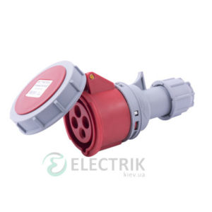Силовая розетка переносная e.socket.214.16.67 3P+PE 16А 400В IP67, E.NEXT