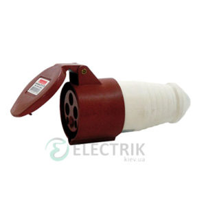 Силовая розетка переносная e.socket.pro.4.16 (214) 3P+PE 16А 380В IP44, E.NEXT