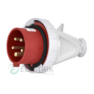 Вилка кабельная EVH-1653 IP67 (16A, 400V, 3P+N+PE), ETI (Словения)