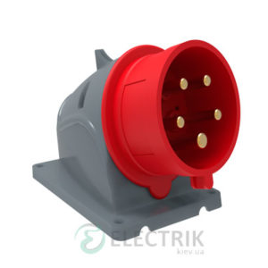 Вилка стационарная ССИ-525 MAGNUM 3P+PE+N 32А 380В IP44, IEK