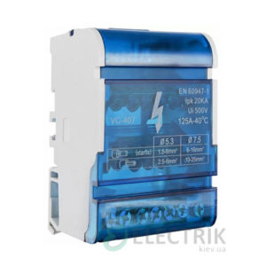 Нулевая шина 4x7 групп в корпусе на DIN-рейку, АСКО-УКРЕМ