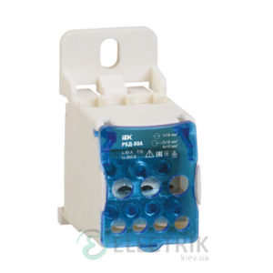 Блок распределительный РБД-80А на DIN-рейку IEK