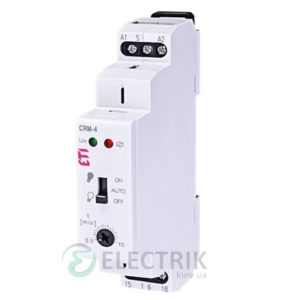 Реле управления лестничным освещением CRM-4 230V/AC 16A
