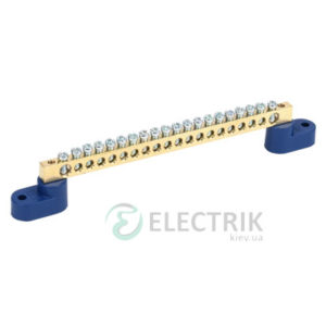 Шина нулевая на двух угловых изоляторах ШНИ-6x9-20-У2-С, IEK