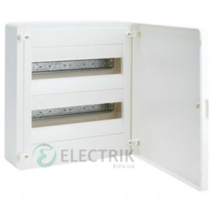 Щит Hager Golf навесной с белой дверцей 24 модуля