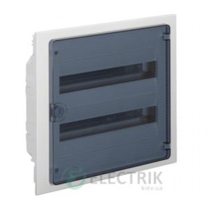 Щит Hager Golf встраиваемый с прозрачной дверцей 36 модуля