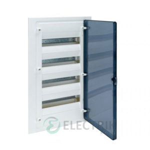 Щит Hager Golf встраиваемый с прозрачной дверцей 48 модулей