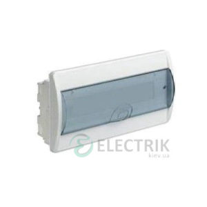 Щит на 12 модулей встроенный с прозрачными дверями Hager Cosmos VR112TD